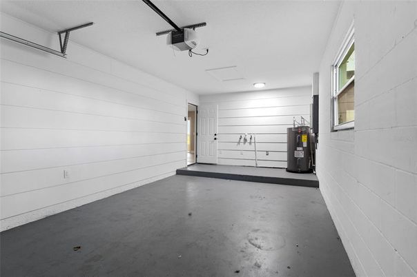 Garage, Interior, Recessed Lighting