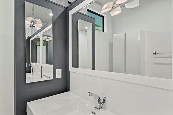 Bathroom, Interior, Recessed Lighting