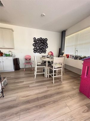 Dining room, Interior, Wood Texture Flooring