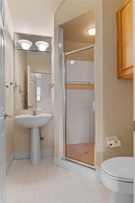 Bathroom, Glass Shower, Interior