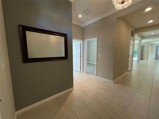 Chandelier, Interior, Recessed Lighting