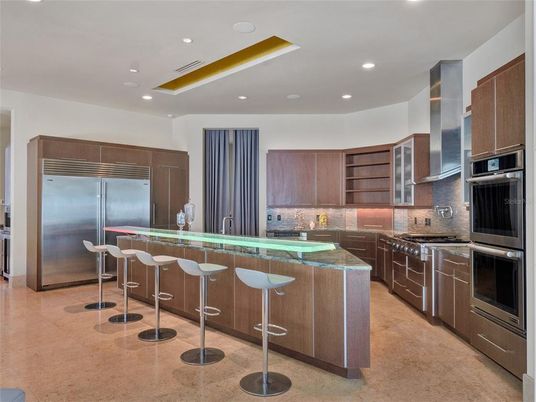 Interior, Kitchen, Recessed Lighting, Stainless Steel Appliances