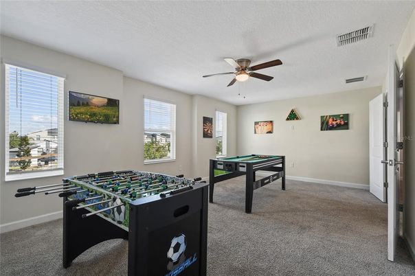 Billiard Table, Game Room, Interior