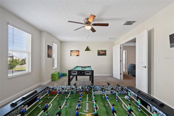 Billiard Table, Game Room, Interior