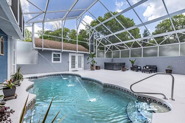 Glass Ceilings, Interior, Pool, Sun Room