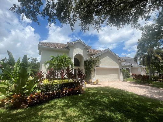 Attached, Backyard, Exterior, Facade, Mediterranean