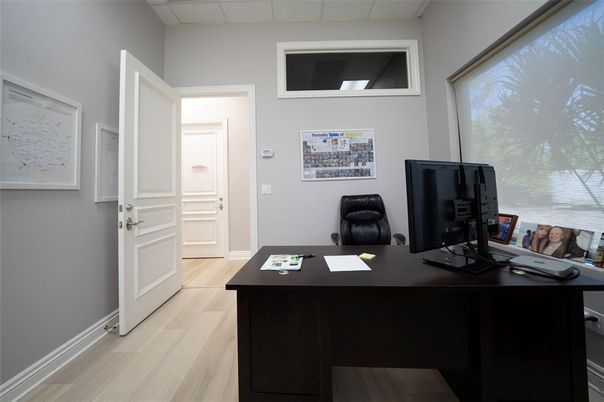 Home Office, Interior, Wood Texture Flooring