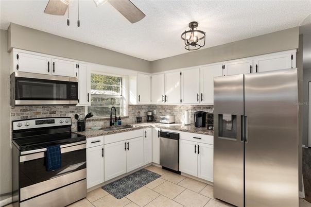 Interior, Kitchen, Stainless Steel Appliances
