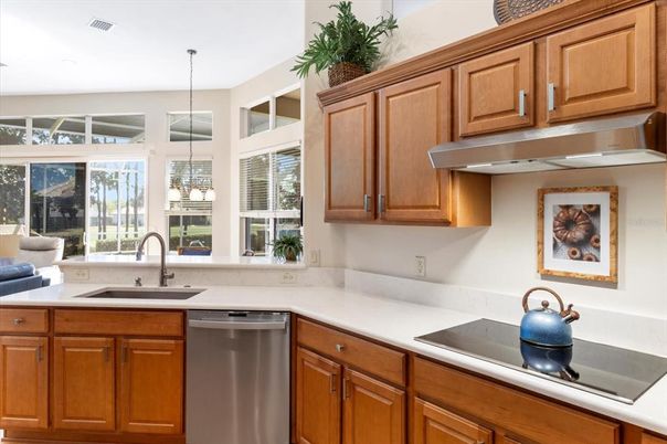 Interior, Kitchen, Pendant Lights, Stainless Steel Appliances