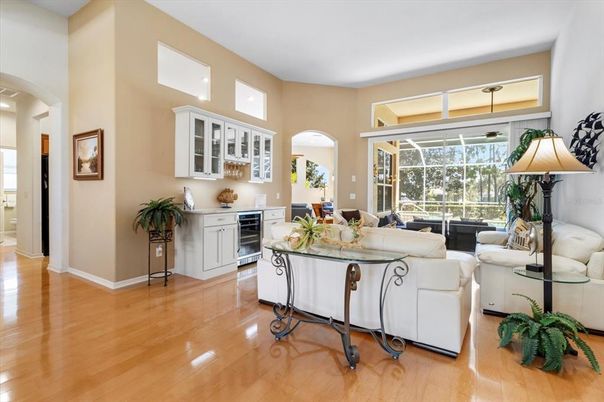 Interior, Kitchen, Living room, Wood Texture Flooring