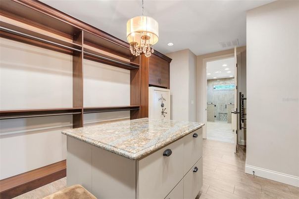 Chandelier, Interior, Recessed Lighting, Wood Texture Flooring