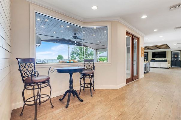Interior, Recessed Lighting, Wood Texture Flooring
