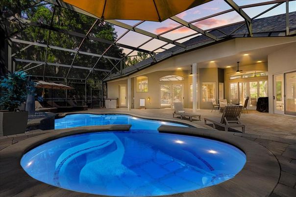 Glass Ceilings, Interior, Pool, Sun Room