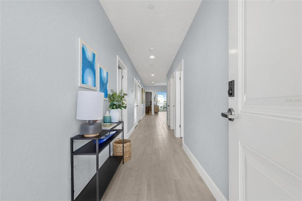 Interior, Recessed Lighting, Wood Texture Flooring