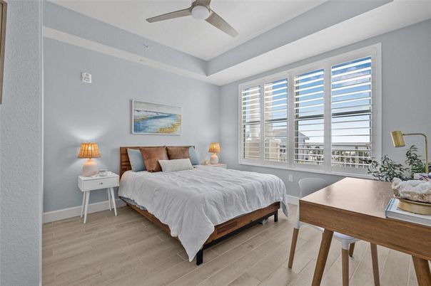 Bedroom, Home Office, Interior, Wood Texture Flooring
