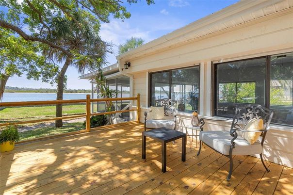 Exterior, Water, Wood Texture Flooring