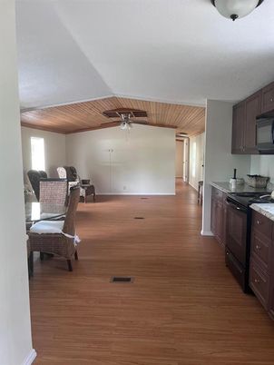 Interior, Kitchen, Wooden Ceilings, Wood Texture Flooring