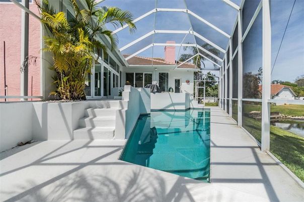 Glass Ceilings, Interior, Pool, Sun Room, Water