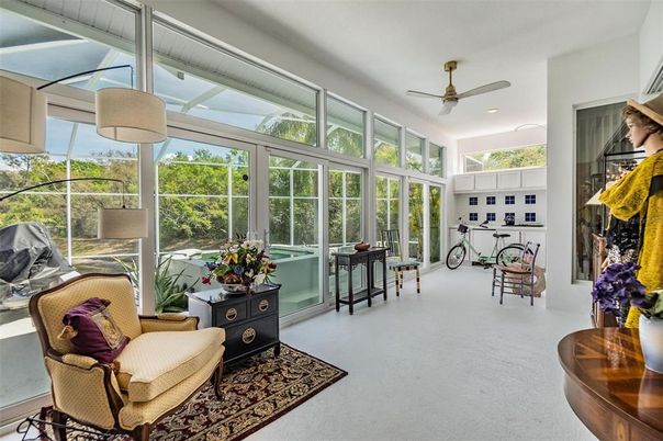 Interior, Recessed Lighting, Sun Room