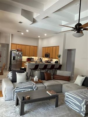 Interior, Kitchen, Living room, Recessed Lighting, Stainless Steel Appliances