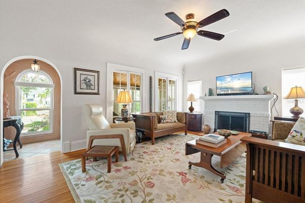 Fireplace, Interior, Living room, Wood Texture Flooring