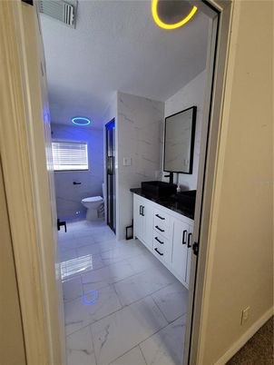 Bathroom, Dual Sink Vanities, Interior, Marble, Marble Walls
