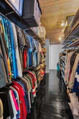 Interior, Walk-in Closets, Wooden Ceilings, Wood Texture Flooring