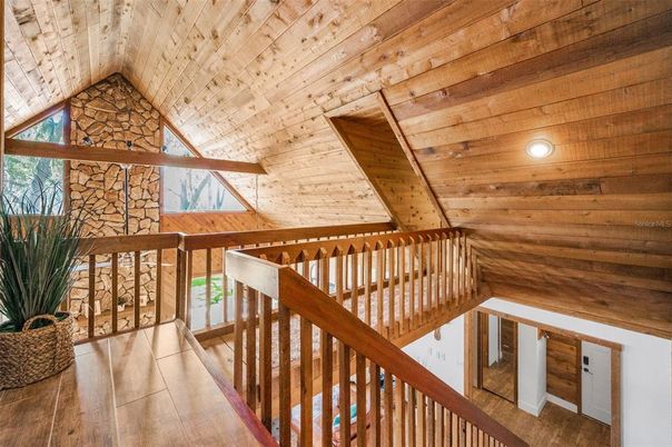 Interior, Wooden Ceilings