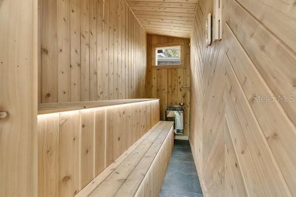 Interior, Sauna Room