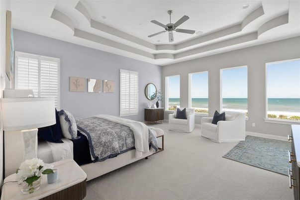 Bedroom, Interior, Recessed Lighting, Water