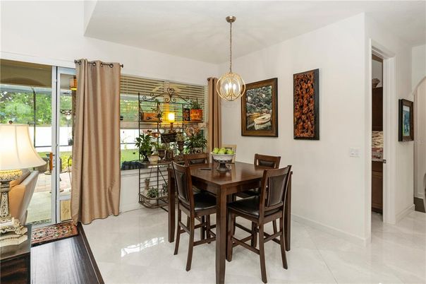 Dining room, Interior, Pendant Lights