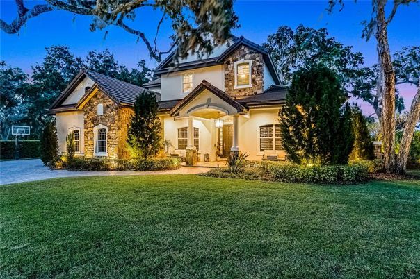 Backyard, Exterior, Facade, French Provincial