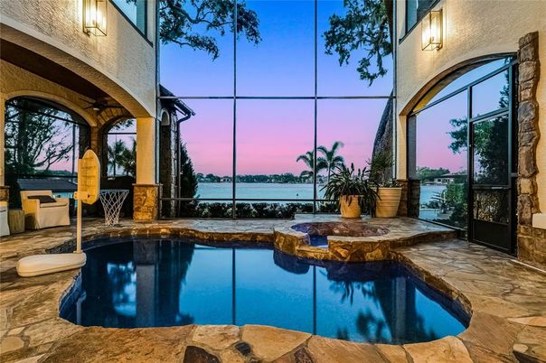 Interior, Pool, Sun Room, Water