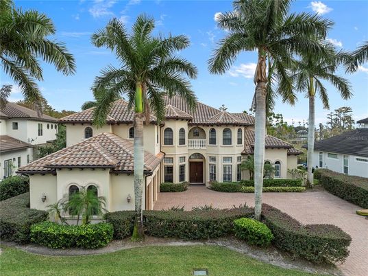 Backyard, Exterior, Facade, Mediterranean
