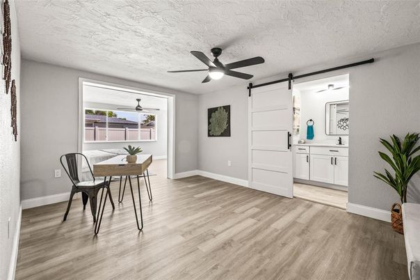 Dining room, Interior, Wood Texture Flooring