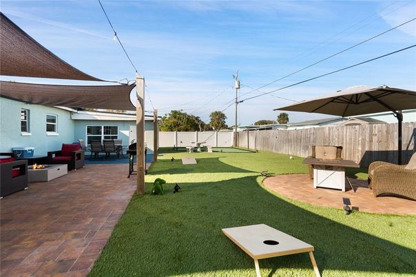 Backyard, Exterior