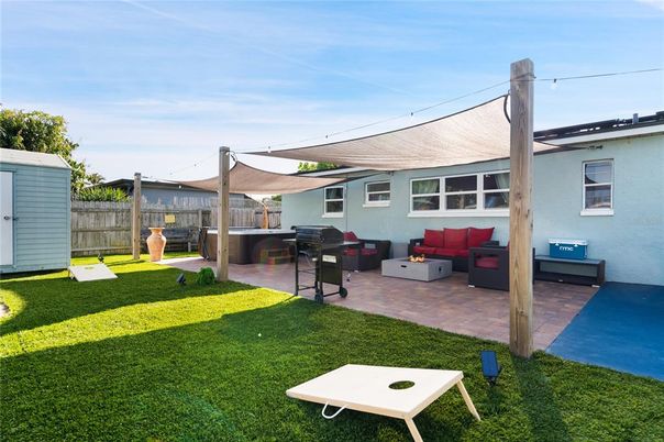 Backyard, Exterior