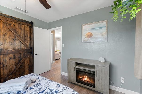 Fireplace, Interior, Wood Texture Flooring