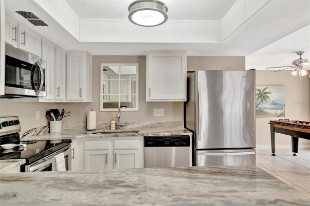 Interior, Kitchen, Stainless Steel Appliances