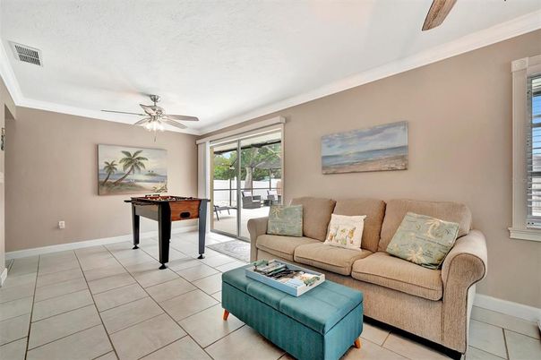 Game Room, Interior, Living room