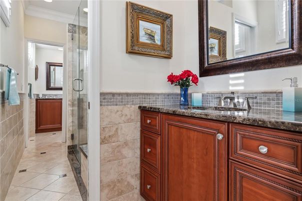 Bathroom, Glass Shower, Interior