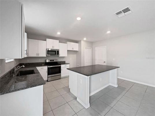 Interior, Kitchen, Recessed Lighting, Stainless Steel Appliances