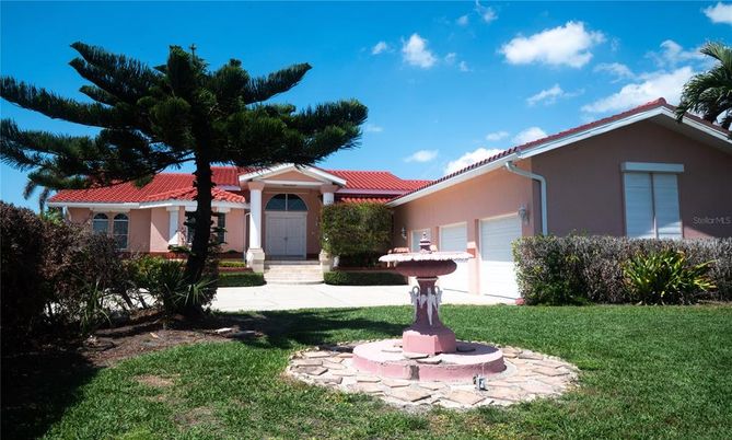 Attached, Backyard, Exterior, Facade, Spanish Mediterranean