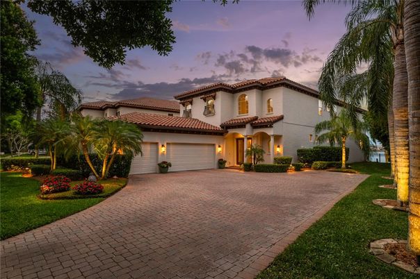 Attached, Backyard, Exterior, Facade, Mediterranean