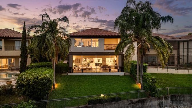 Backyard, Exterior, Facade, Mediterranean
