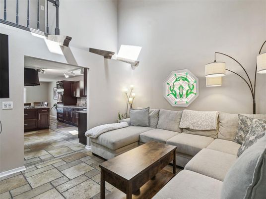Interior, Kitchen, Living room