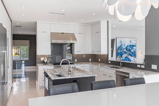Interior, Kitchen, Recessed Lighting, Stainless Steel Appliances