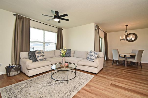 Chandelier, Dining room, Interior, Living room, Wood Texture Flooring