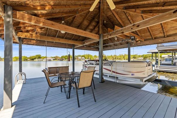 Exterior, Lake, Wooden Beams