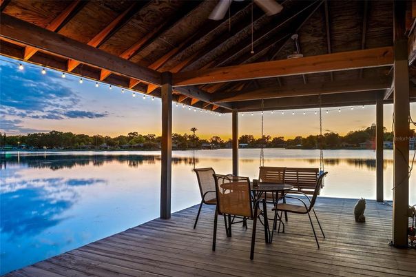 Exterior, Lake, Wooden Beams, Wooden Ceilings